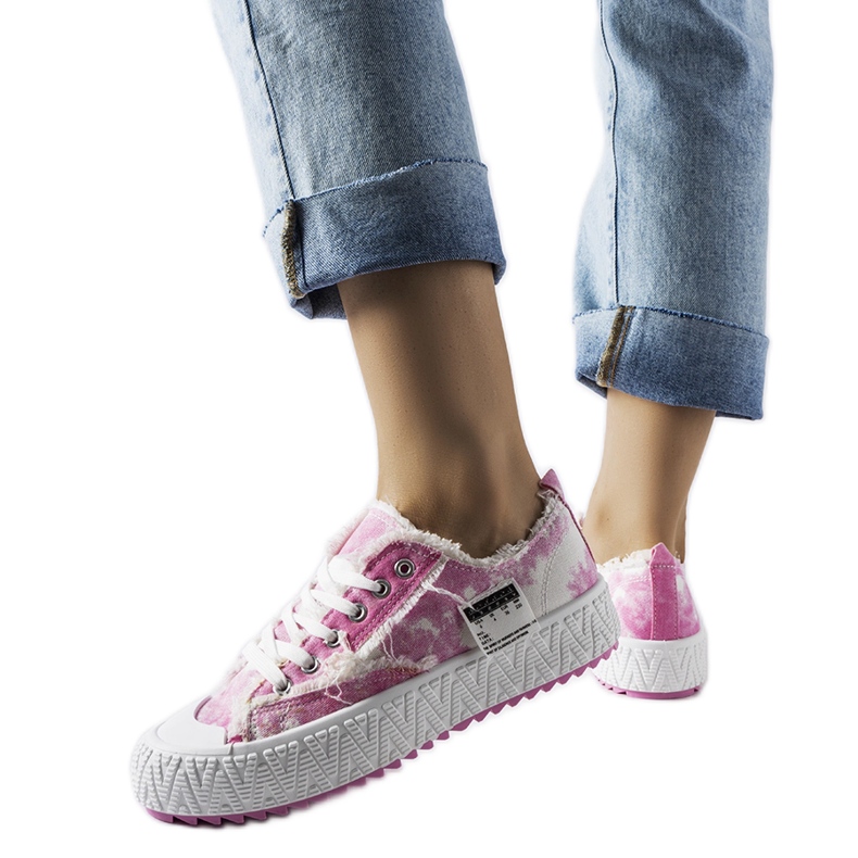 Inna Zapatillas azules con abrasiones de Safiy.