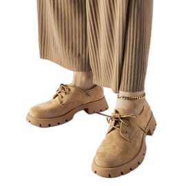 Zapatos marrones con suela maciza de Coleman. marrón
