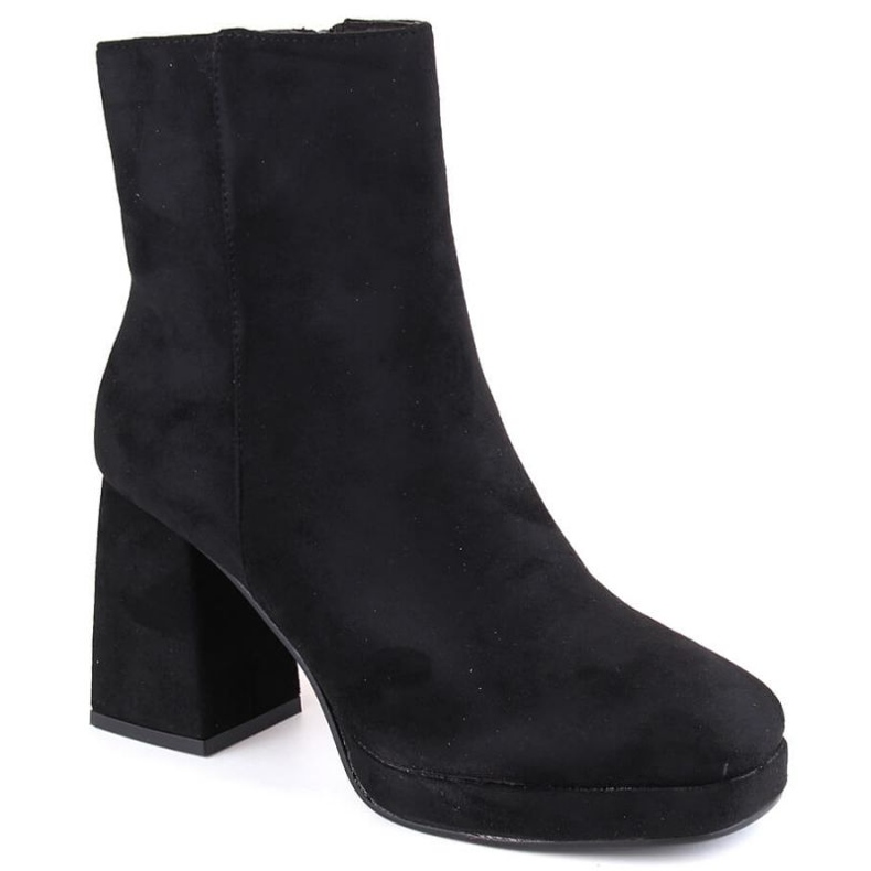 Botines de ante Jezzi W JEZ411A, negro