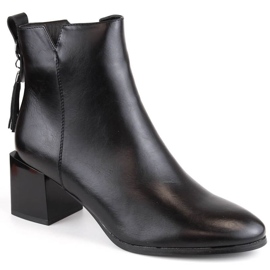 Botines aislantes de tacón alto Potocki W WOL183, negro