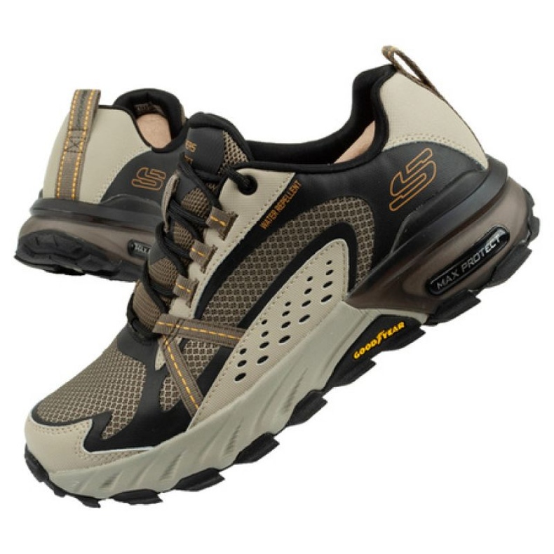 Zapatillas Skechers Max Protect M 237303-PBBK beige