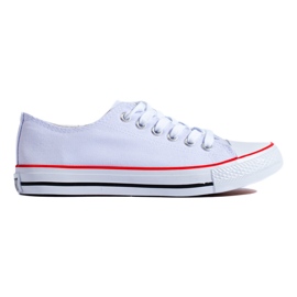 Zapatillas clásicas Shelovet de mujer blancas. blanco Zapatillas clásicas Shelovet de mujer blancas. blanco