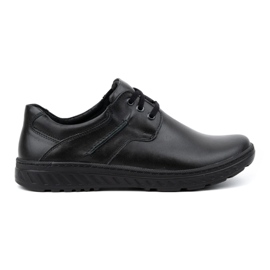 KOMODO Zapatos hombre piel Casual 923K negro