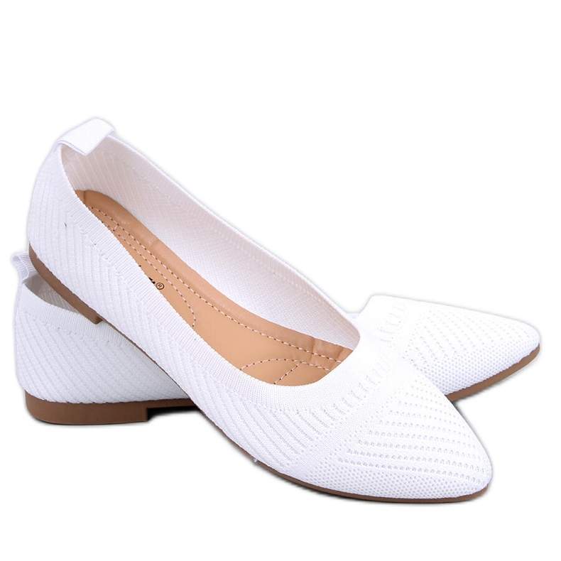 Bailarinas tejidas Kayla White blanco Bailarinas tejidas Kayla White blanco