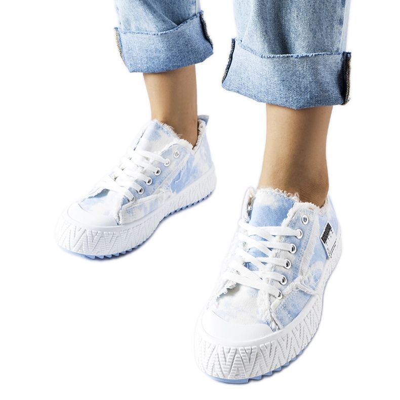 Inna Zapatillas rosas con abrasiones de Safiy. rosado