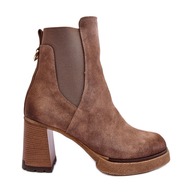 Botines Ante Marrón Lemar Liresa