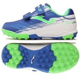 Zapatillas de fútbol Joma Xpander 2304 Tf Jr XPJW2304TFV azul