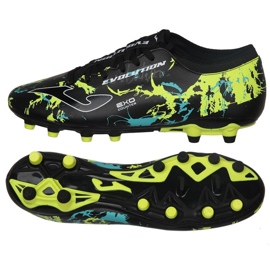 Zapatillas de fútbol Joma Evolution 2301 Fg M EVOW2301FG negro
