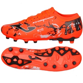 Zapatillas de fútbol Joma Evolution 2307 Fg M EVOW2307FG rojo