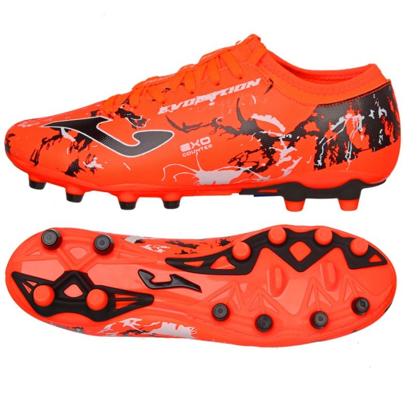 Zapatillas de fútbol Joma Evolution 2307 Fg M EVOW2307FG rojo