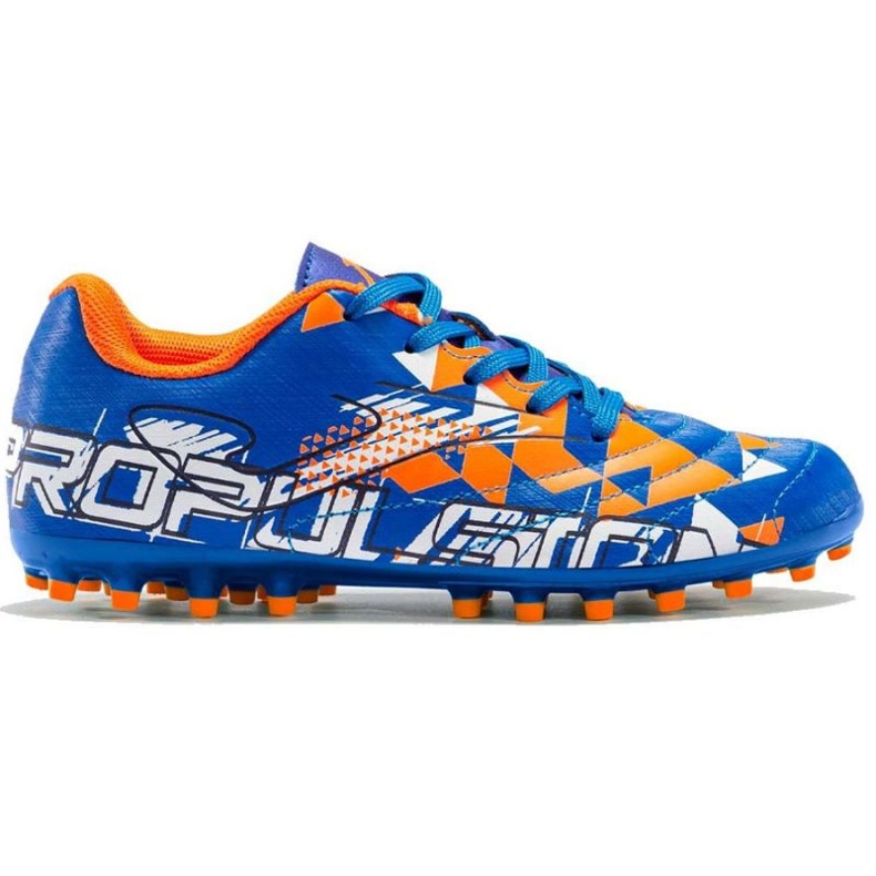 Zapatillas de fútbol Joma Propulsion 2305 Ag Jr PRJW2305AG azul
