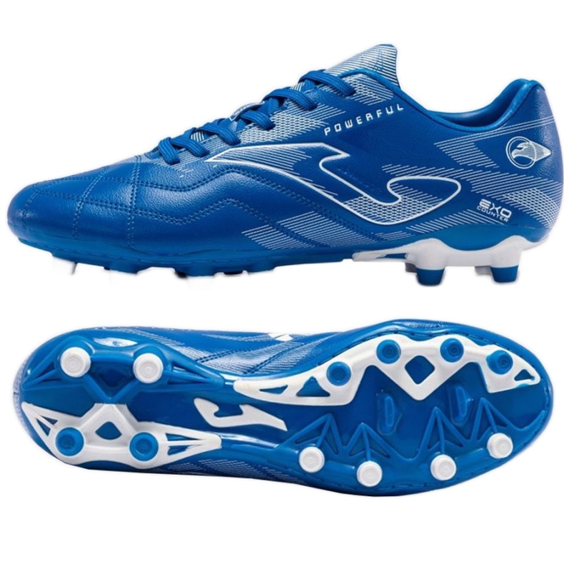 Zapatillas de fútbol Joma Potente 2304 Fg M POWW2304FG azul