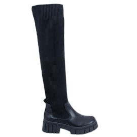 Botas con parte superior flexible Rozier Black negro