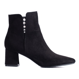 Botines mujer Shelovet ante negro