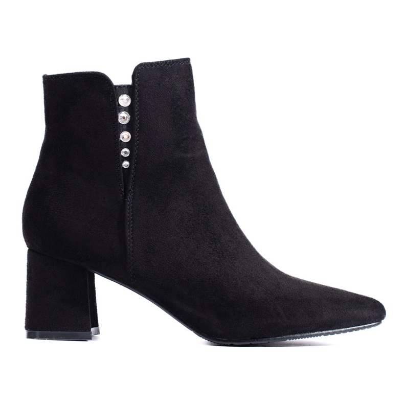 Botines mujer Shelovet ante negro