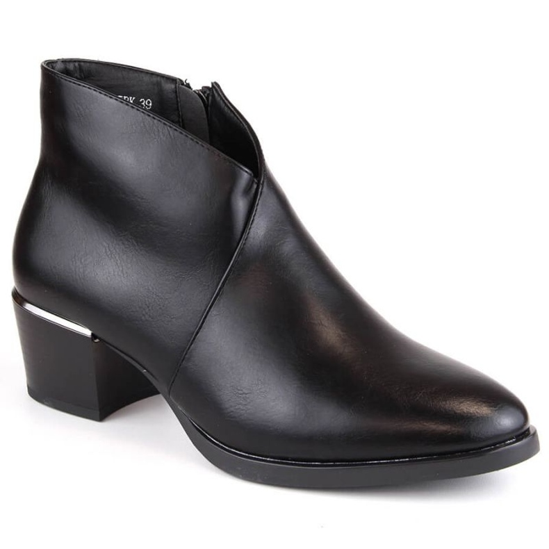 Botas cowboy aislantes de tacón Vinceza W JAN244, negro