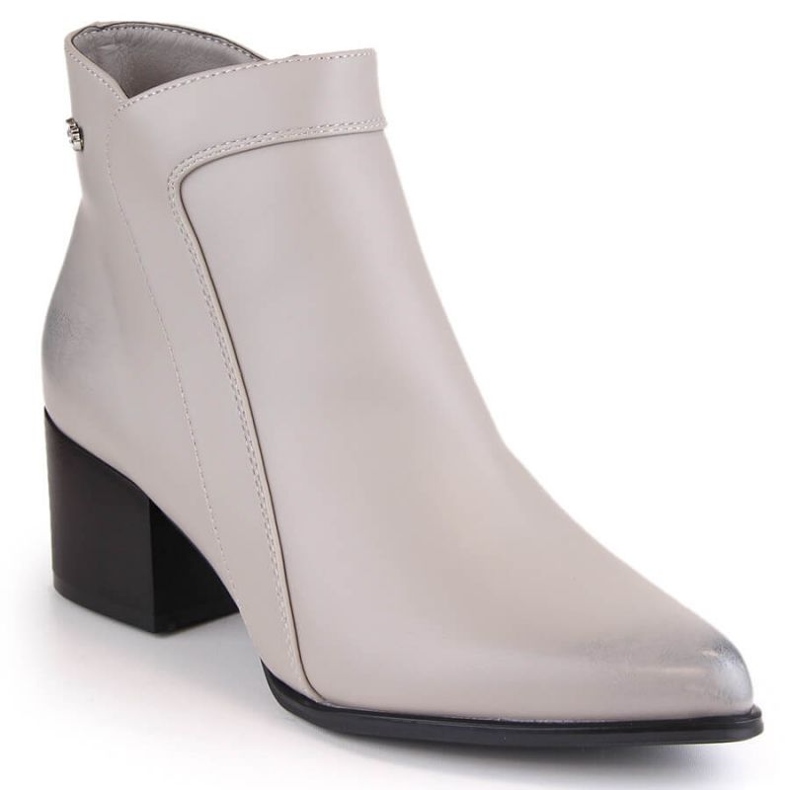 Botines de tacón con aislamiento gris Sergio Leone W SK420A