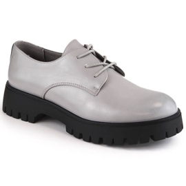 Sergio Leone W SK424B Zapatos Oxford gris