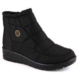 Botas de nieve con cuña News W EVE437A negro