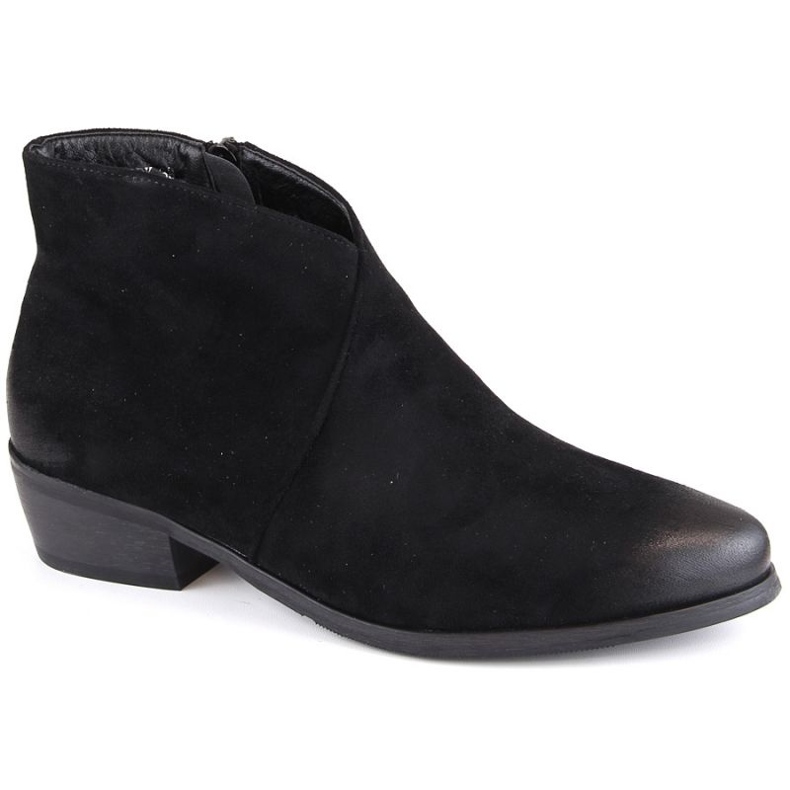 Potocki W WOL178A botines de ante, negro