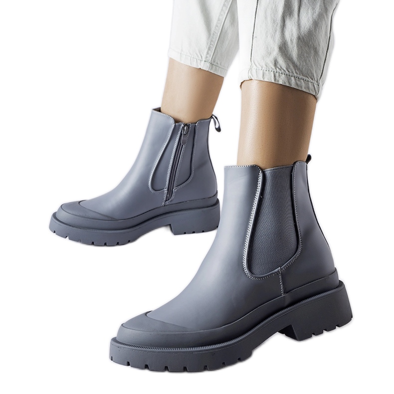 Botas de goma grises de Detis