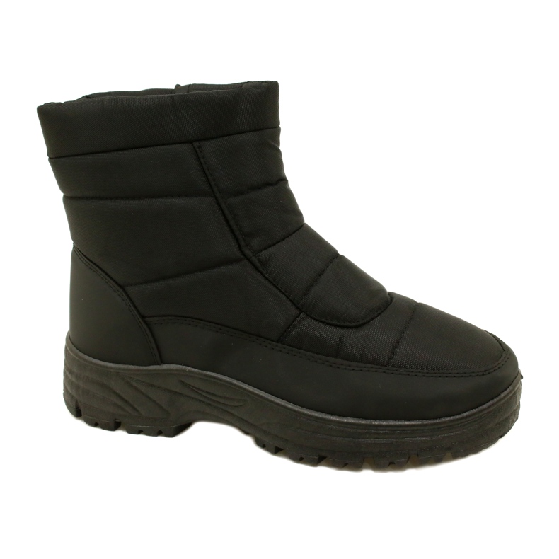 News Botas de nieve aisladas para hombres para el control deslizante de noticias 23mn26-4997 negro