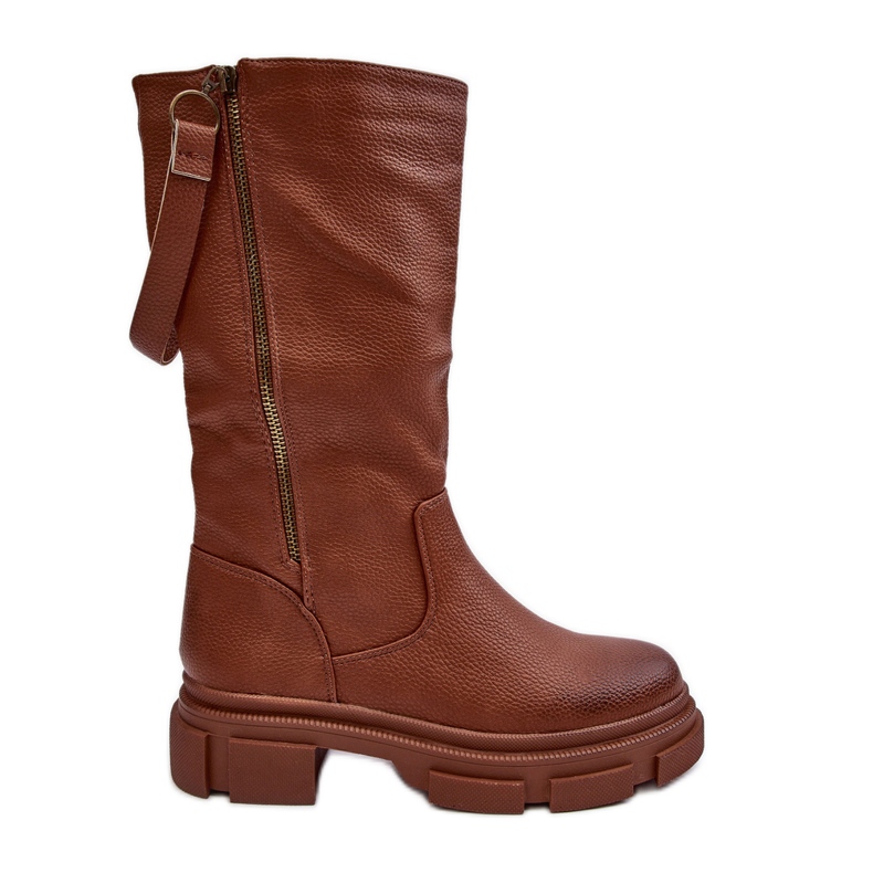 PS1 Botas midi Lizames marrones marrón