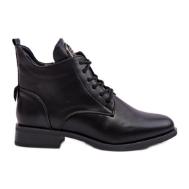 PH2 Zapatos Mujer Piel Con Adorno, Negro Attiame