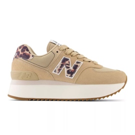 Zapatillas New Balance W WL574ZDC beige