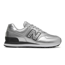 Zapatillas New Balance W WL574PN2 plata