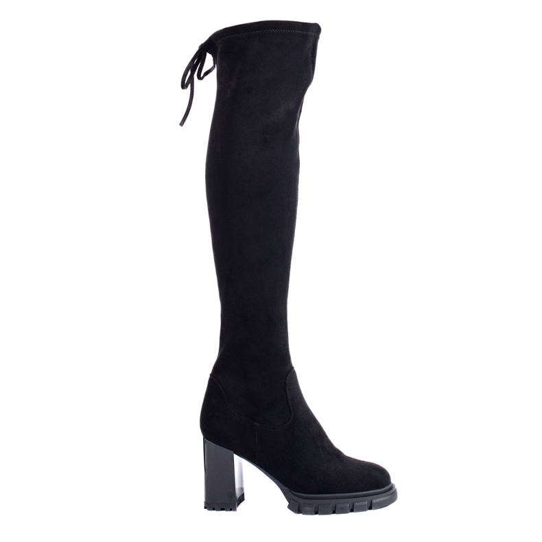 Botas tacón Shelovet ante negro