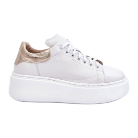 Deportivas Mujer Piel con Plataforma Blanco Lemar 10150 Deportivas Mujer Piel con Plataforma Blanco Lemar 10150