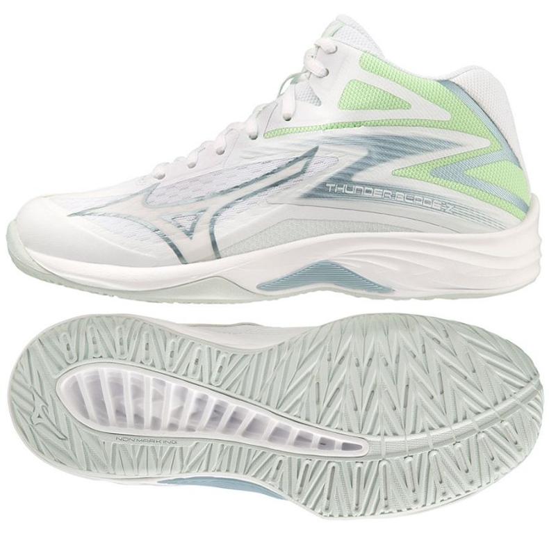 Zapatillas Mizuno Thunder Blade Z Mid W V1GC237535 blanco