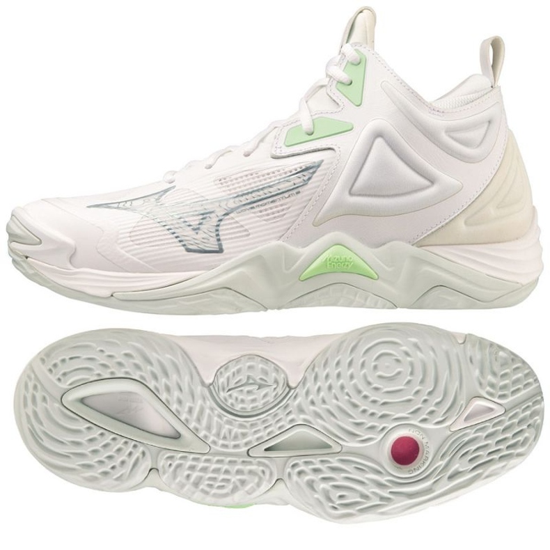 New Balance Zapatillas Mizuno Wave Momentum 3 Mid M V1GC231735 blanco
