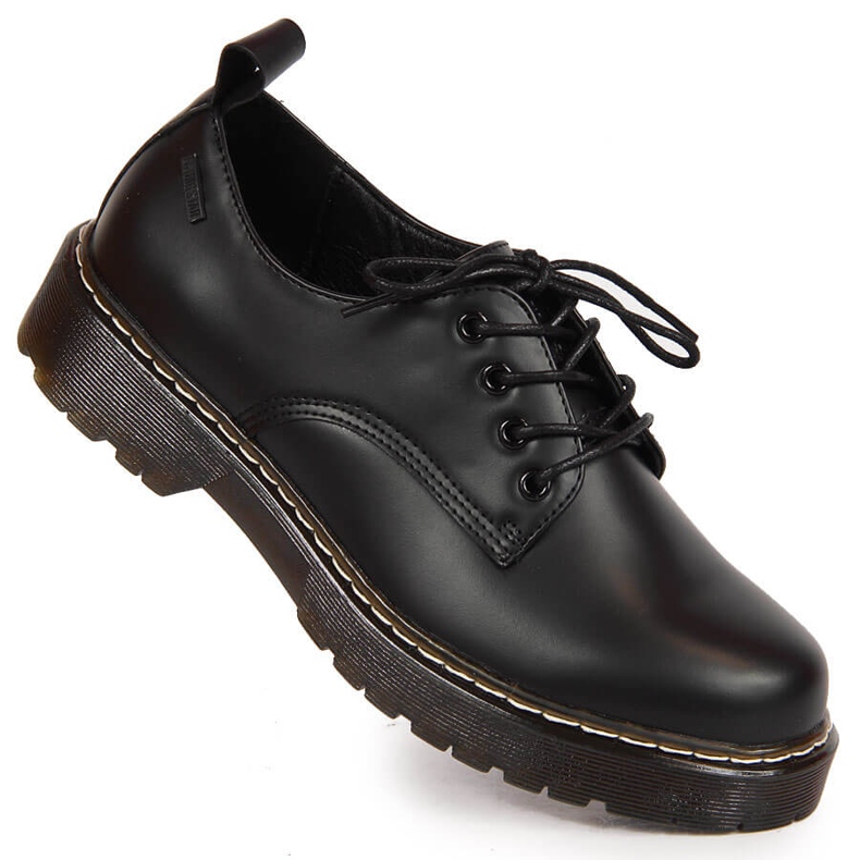 Zapatos oxford mujer negros Big Star II274107