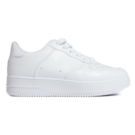 W. Potocki Zapatillas Shelovet blancas con plataforma blanco