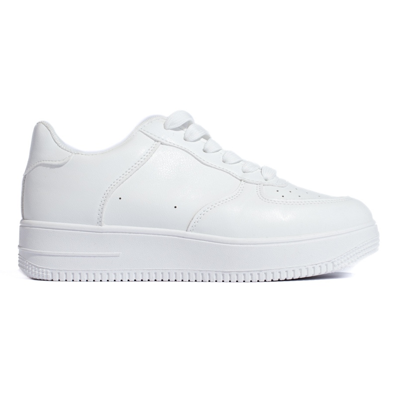 W. Potocki Zapatillas Shelovet blancas con plataforma blanco