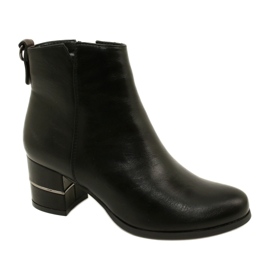 DASZYŃSKI Botines negros aislantes para mujer