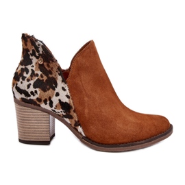 Botines Mujer Piel Maciejka Marrón 04492-98