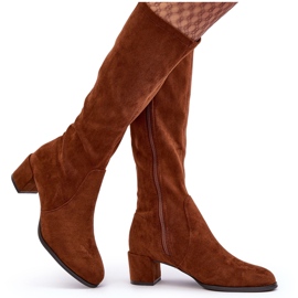Sergio Leone Botas clásicas Harpen de ante marrón