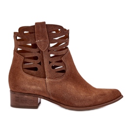 Lewski Shoes Botas Mujer Piel Caladas Marrón Lewski 3329