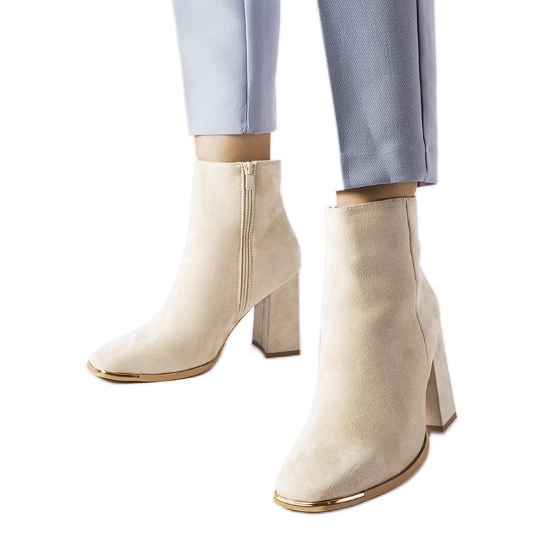 Botines beige de Cheney Botines beige de Cheney
