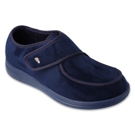Pantuflas de hombre befado 076M002 azul marino