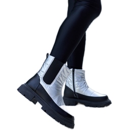 Botas de nieve con aislamiento metálico Galvani plata Botas de nieve con aislamiento metálico Galvani plata