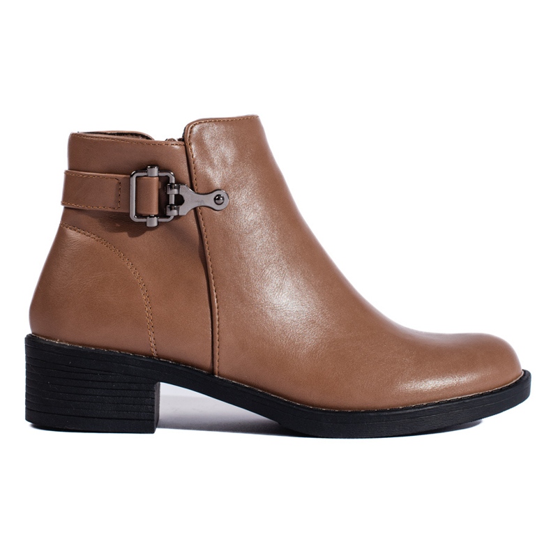 Botas clásicas de mujer Shelovet en color marrón.