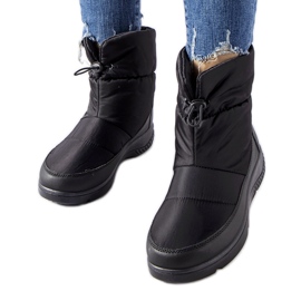 Negro tx5002 Botas de nieve negras