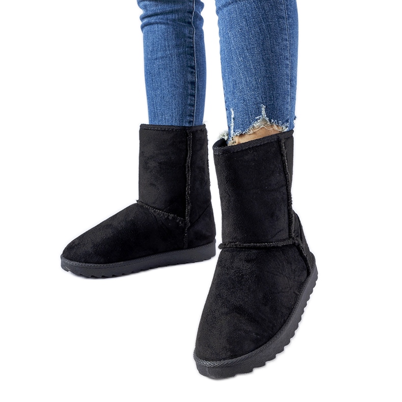Botas de nieve con aislamiento negro Egede