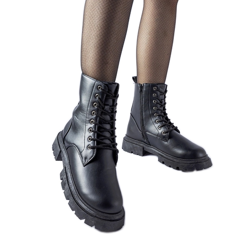 Botas de mujer con aislamiento negro de Hansine