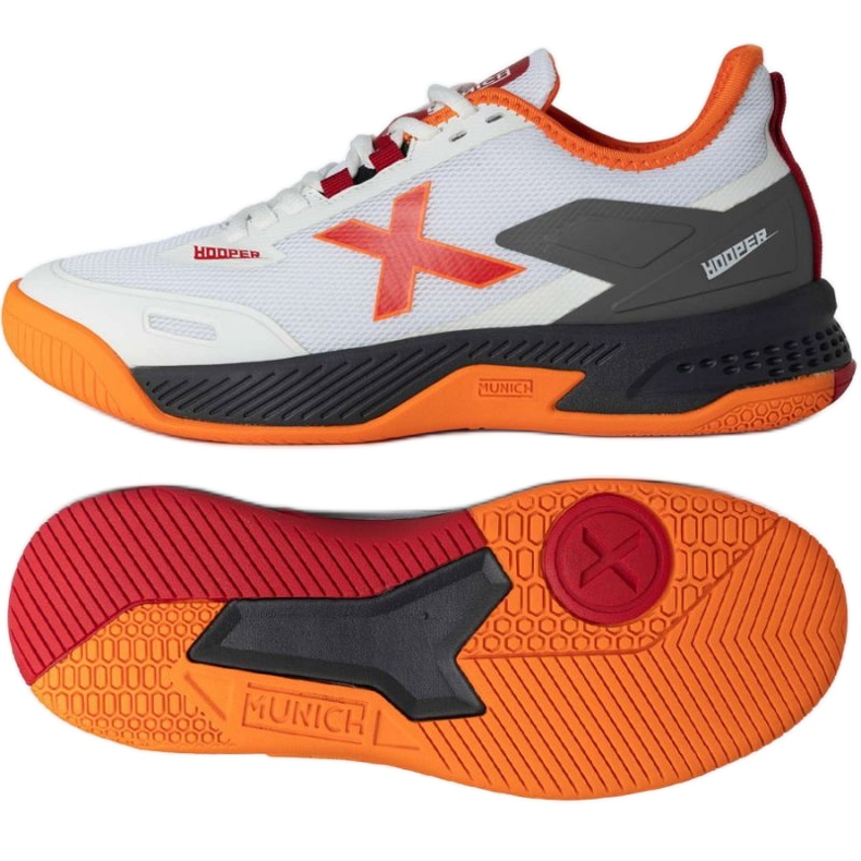 Zapatillas balonmano Munich Hooper 3365001 blanco