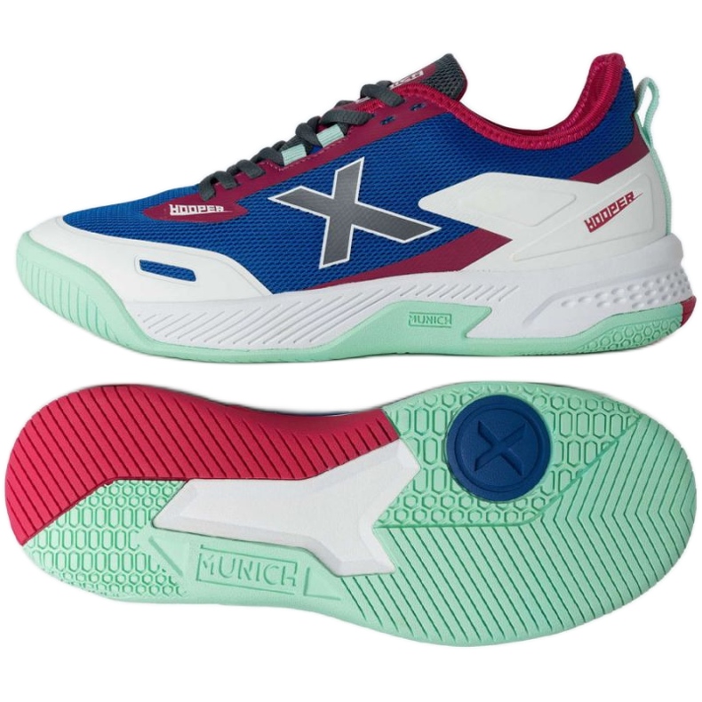 Zapatillas balonmano Munich Hooper 3365002 blanco